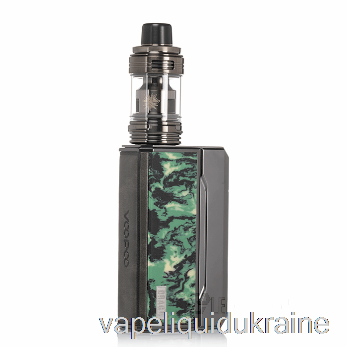 Vape Ukraine VOOPOO Drag 4 177W Starter Kit Gun Metal + Forest Green